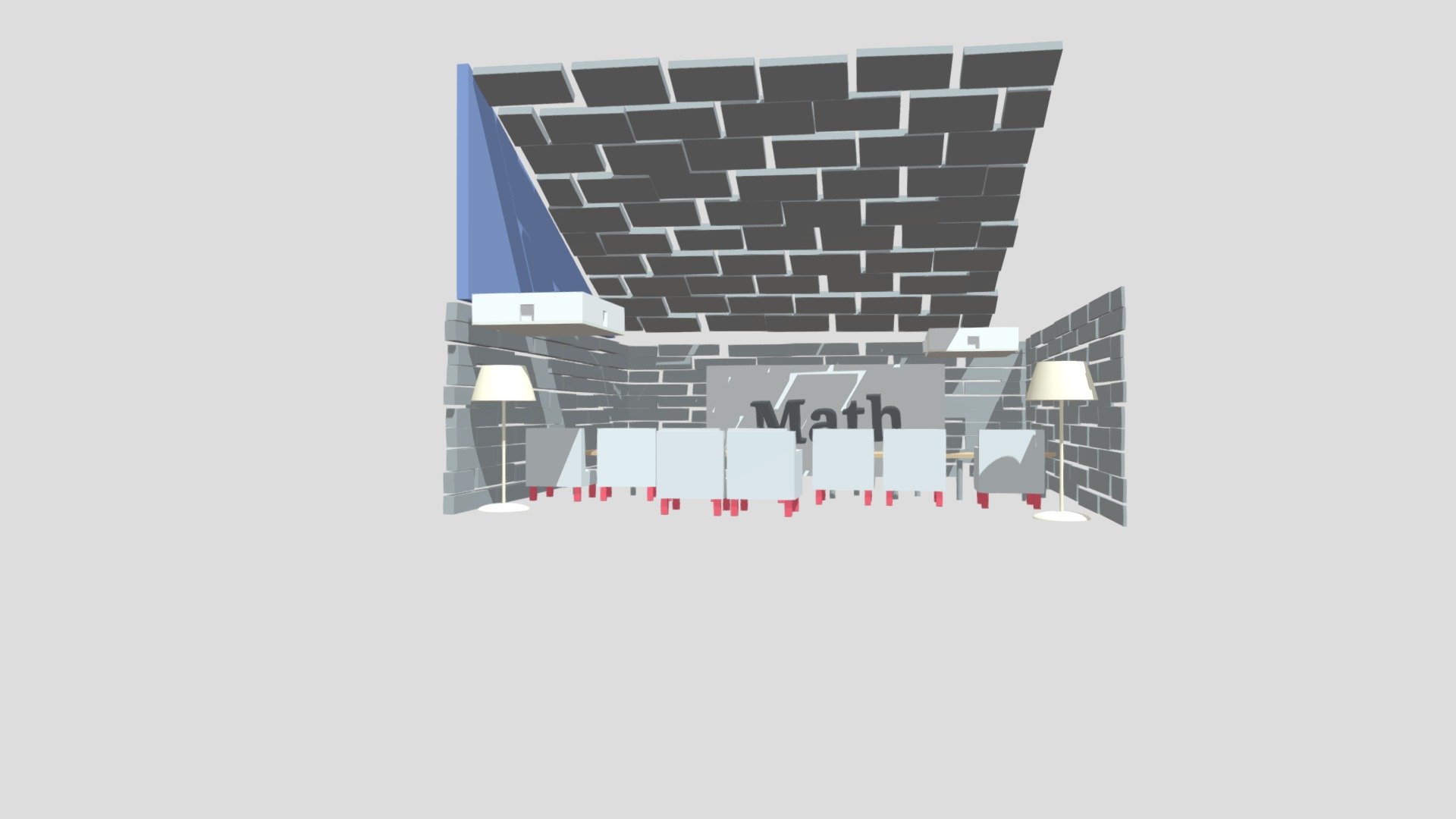 AR The 3,000 model class room