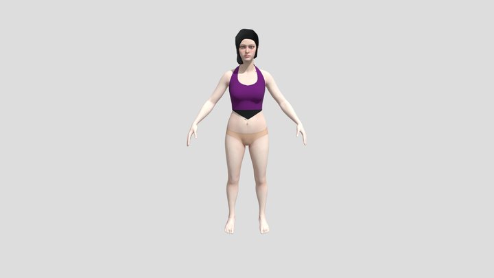 Halter top 3D Model