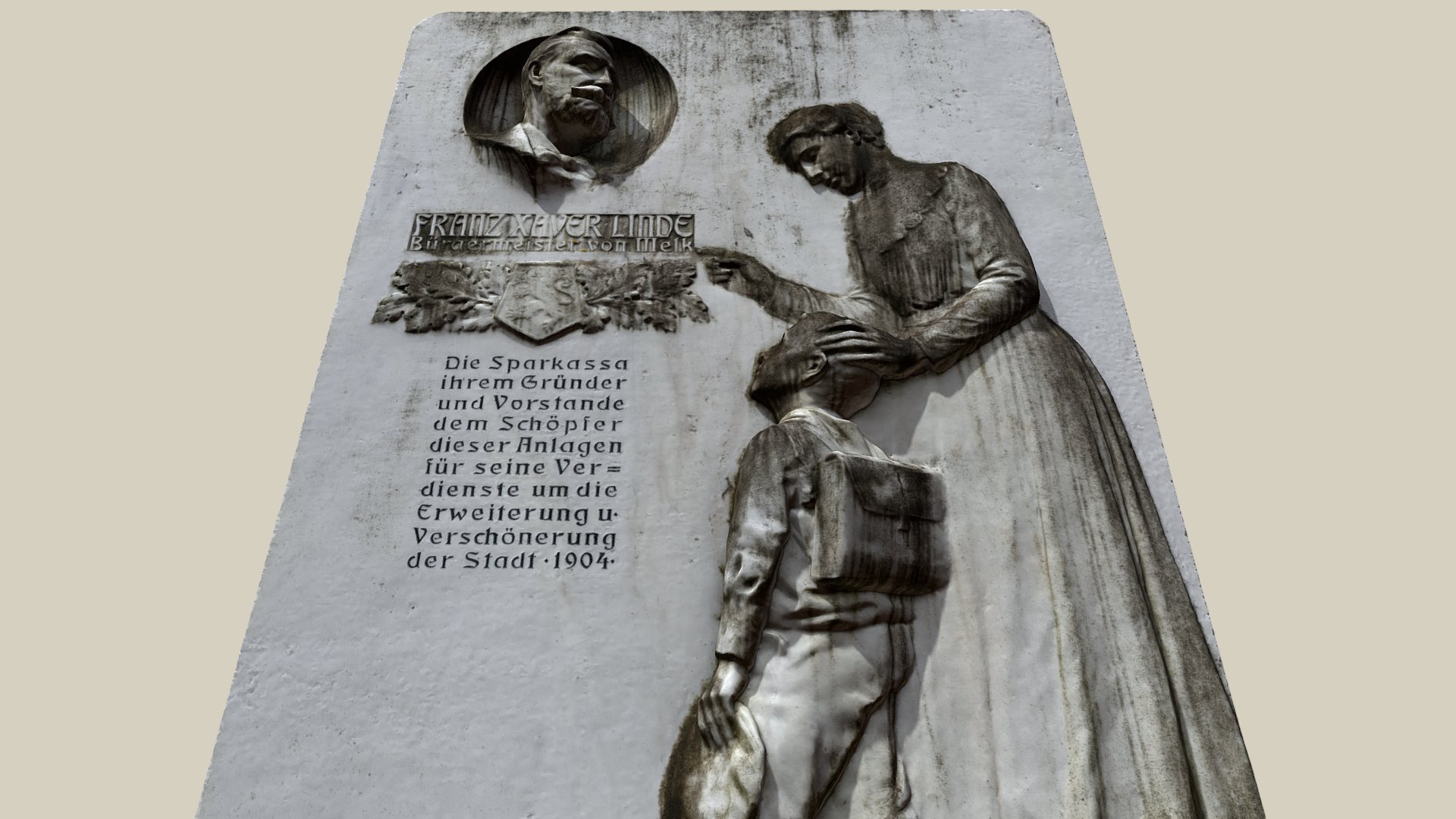 Franz Xaver Linde — Sketchfab embed 3D viewer