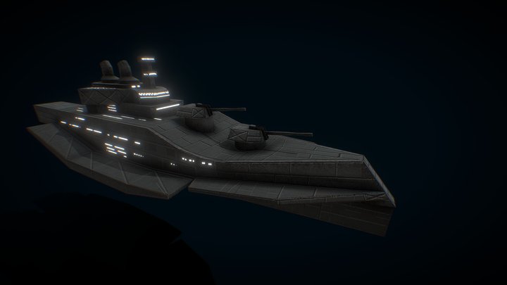 Flying battleship 2531