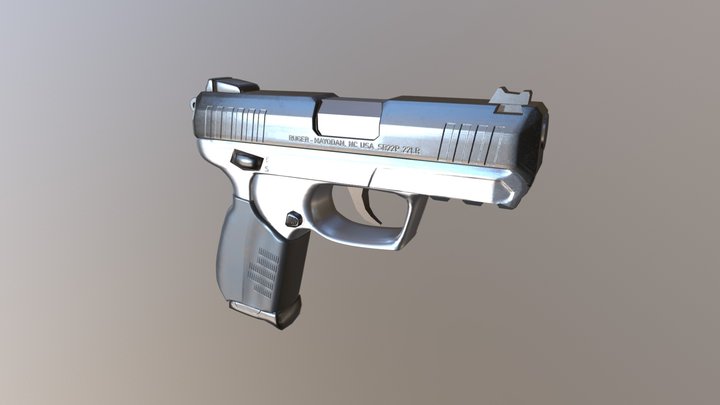 Ruger Sr22 3D Model