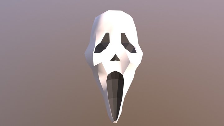 Scream-3d-mask 3D Model
