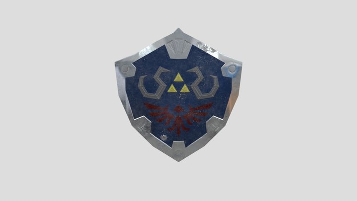 Hylian shield 3D Model