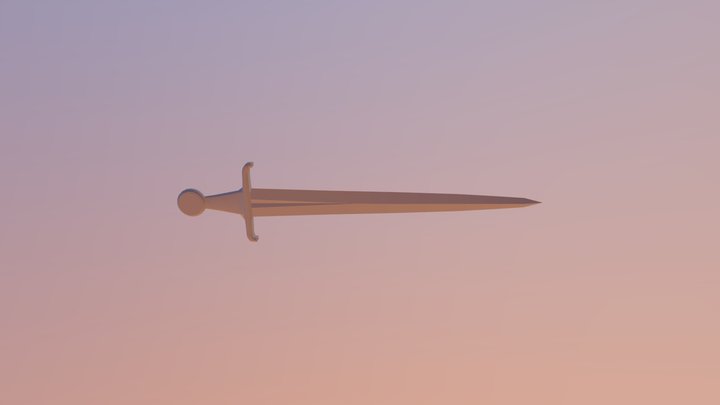 3D Sword 3D Model