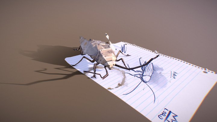roach 3D Model