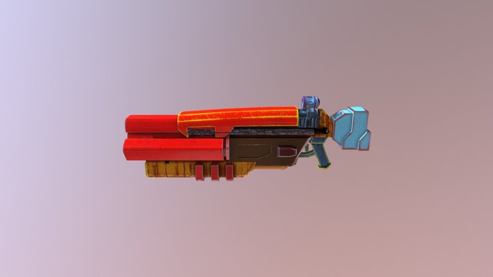 Gun Folder 3D Model