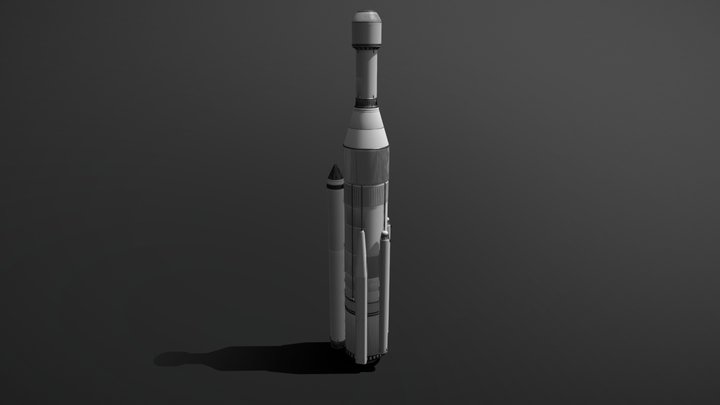 Rocket basic 3D Model