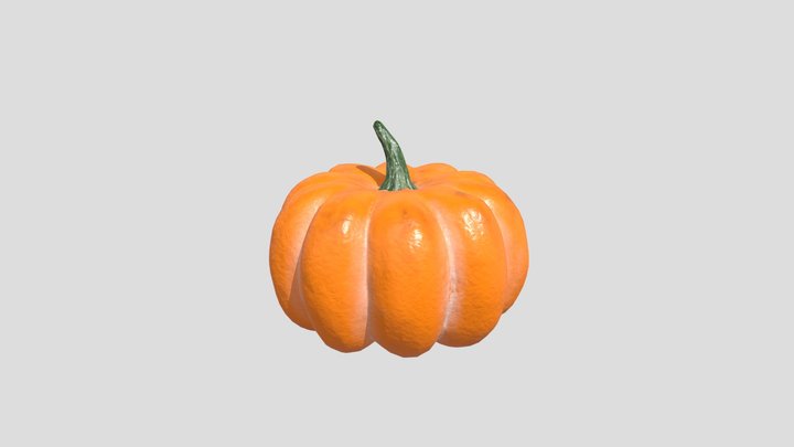 Pumpkin 3D Model