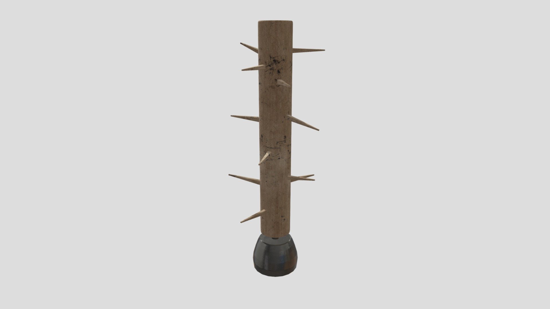 Wood Training Dummy - 3D model by Frobishere [8f8b56d] - Sketchfab