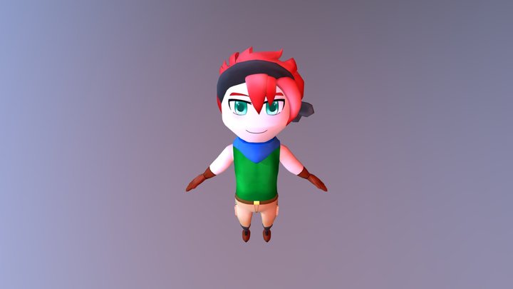 Rancher Boy 3D Model