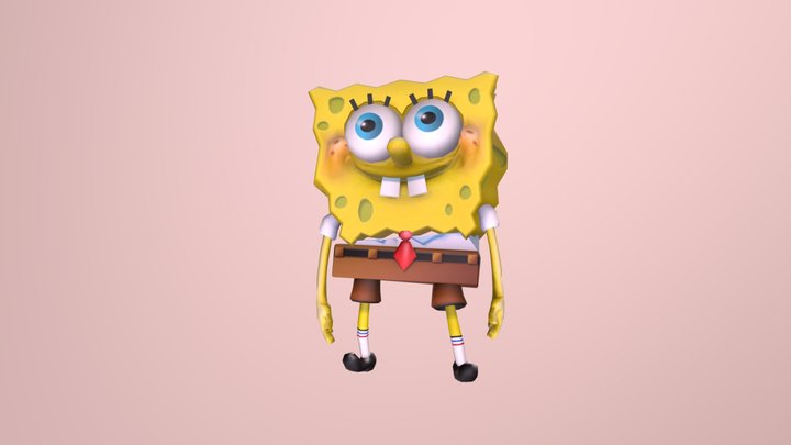 Gangnam Style spongebob 3D Model
