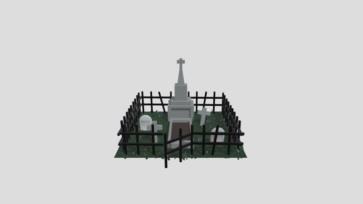 grave 3D Model