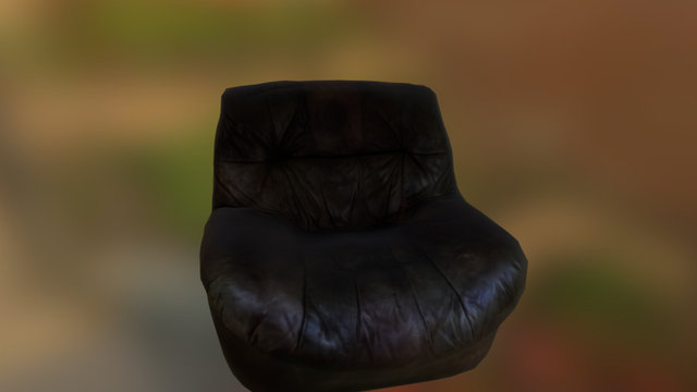 真皮沙发 3D Model