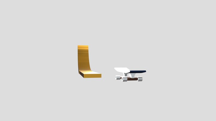 skateboard 3D Model