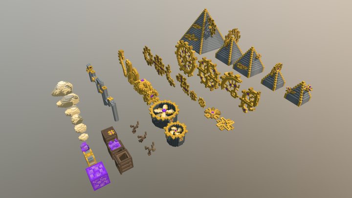 Arcania Terrain Props 3D Model