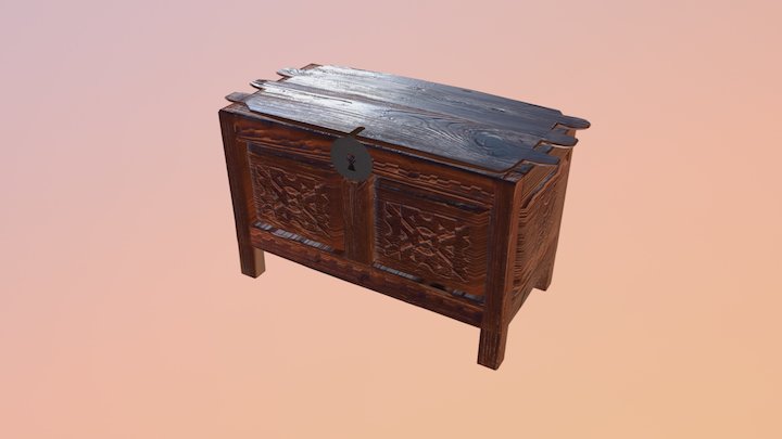 Caja Chest 3D Model