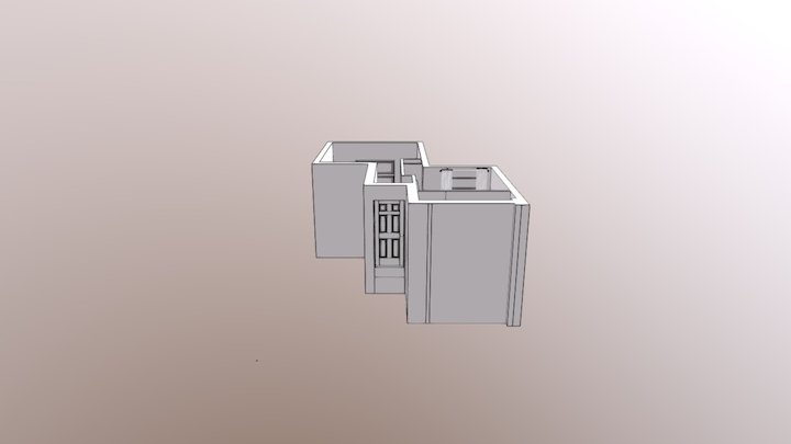 Floor Plan 02 3D Model