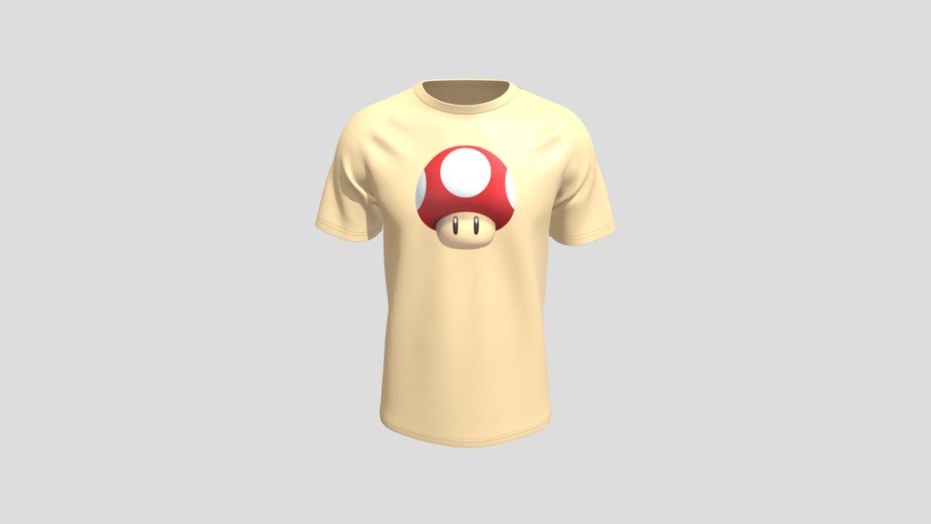 Classic Power Up Mushroom T Shirt