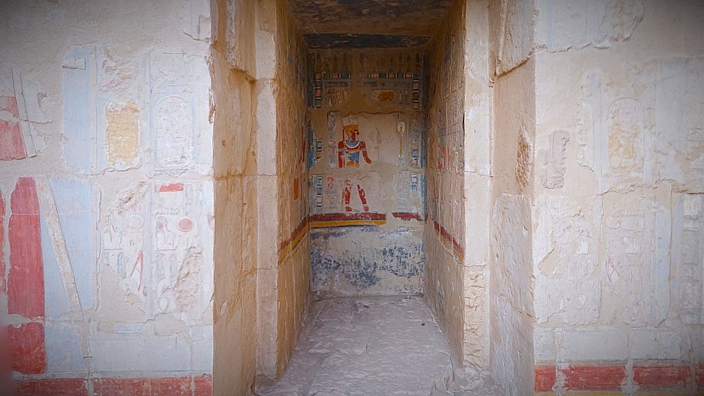 Niche in the Hatshepsut Temple, Luxor