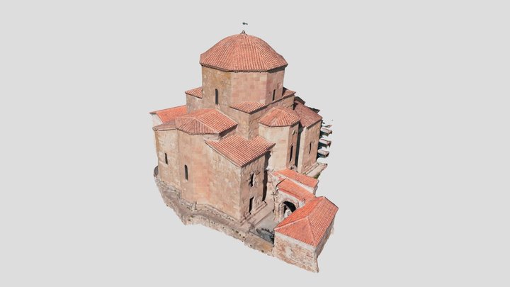Jvari Monasteri, Mtskheta, Georgia 3D Model