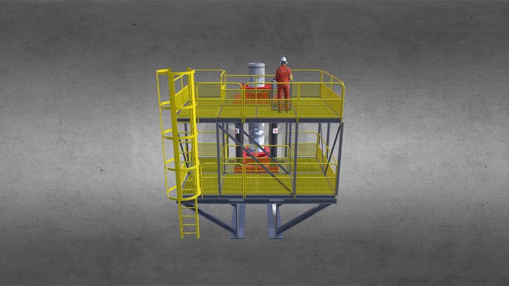 ITC Caisson Jack 3D Model