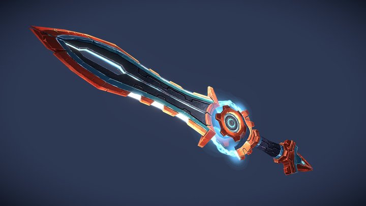Lance of the Primordials - DAE Weaponcraft 3D Model