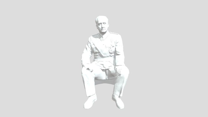 VIEJO SENTADO 3D Model