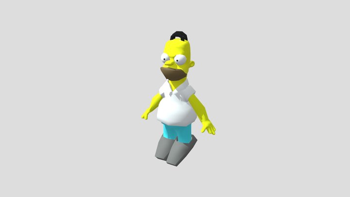 HOMERO SIMPSON 3D Model
