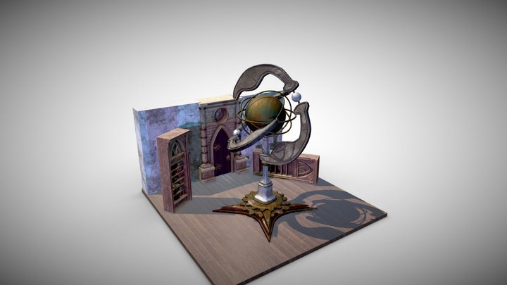 NAND136_TP2_Répétition_Orrery 3D Model