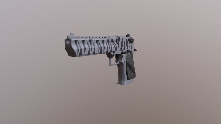Desert Eagle 3D Model