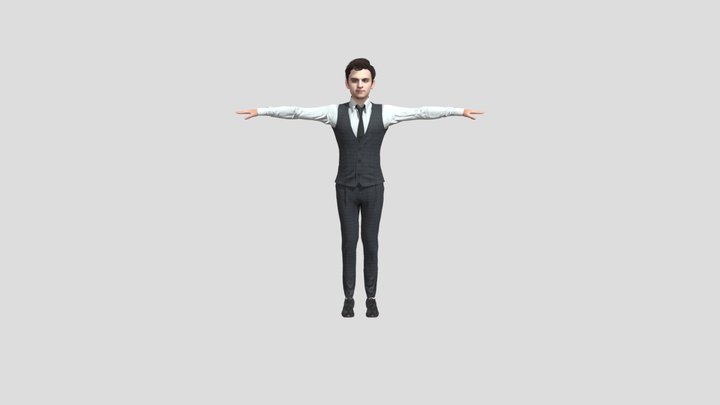 3D Character - Formal 3D Model
