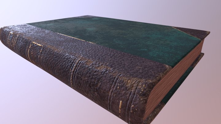 Book 3D Model