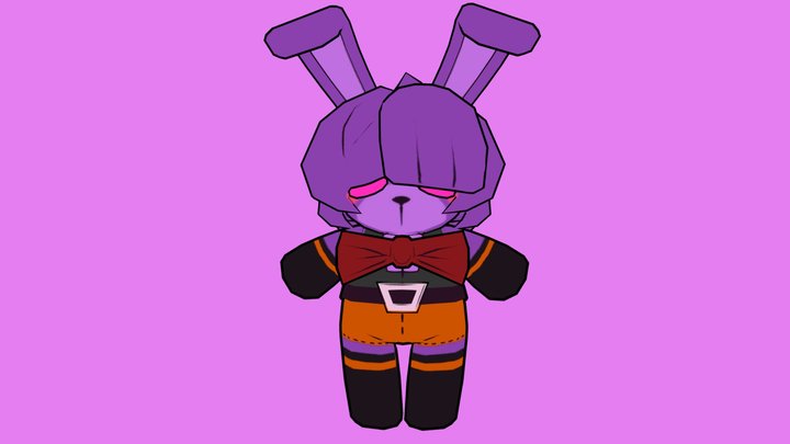 Bonfie plush 3D Model