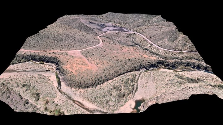 3D Model of Arizona Remote Desert 3D Model