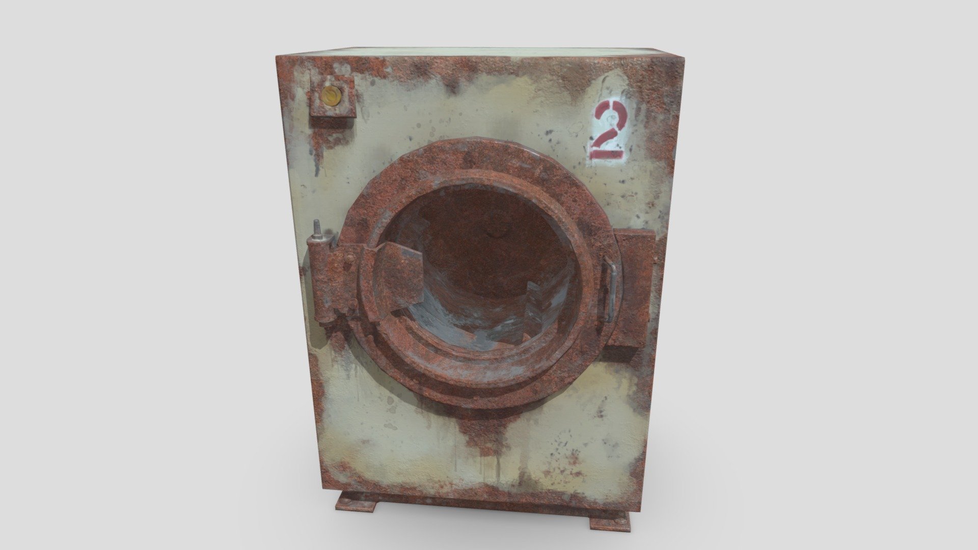 HL2 Inspired - Laundry machine 2 - Download Free 3D model by Kidney_02  (@Kidney02) [8f95c1c]