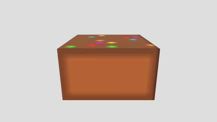 Chocolate Cake 3D Model