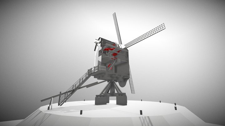 Windmolen 3D Model