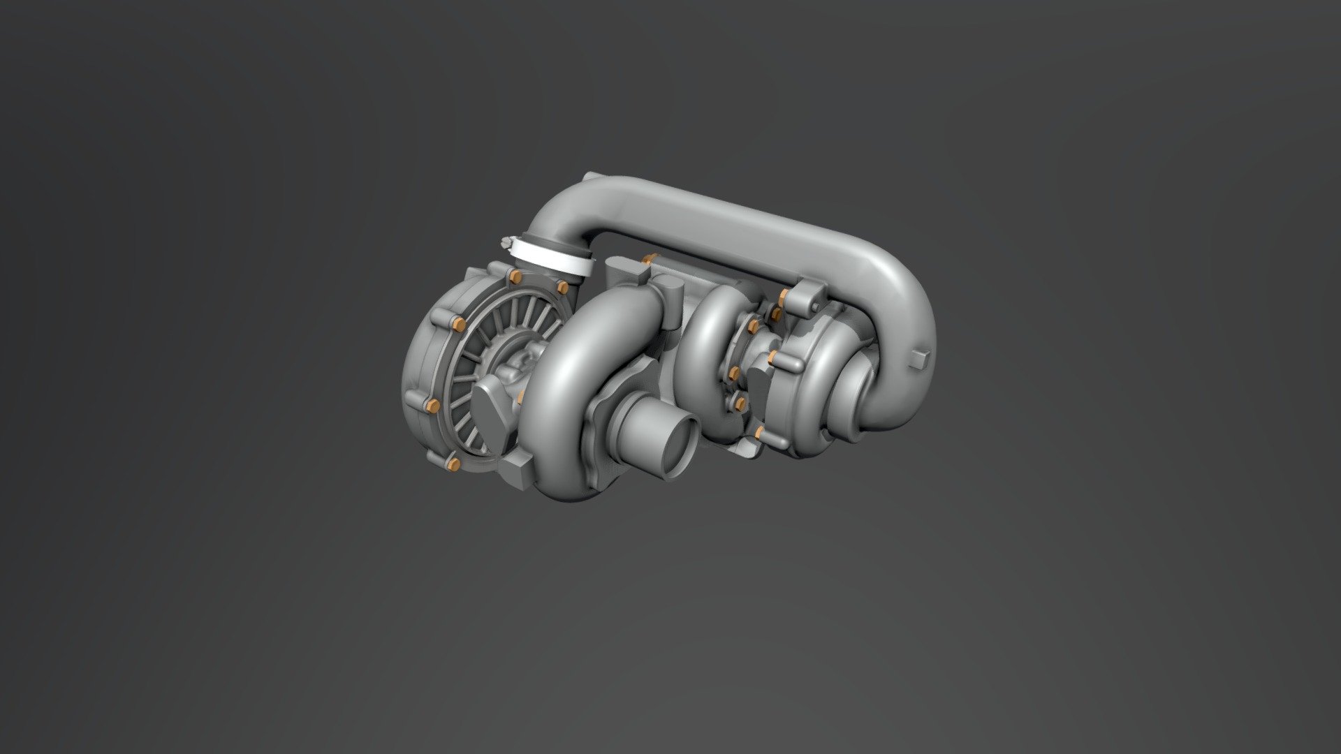 Turbocharger Buy Royalty Free 3D model by Panaristi [8f971c8