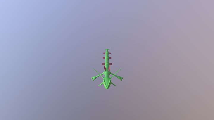 Rayquaza 3D Model