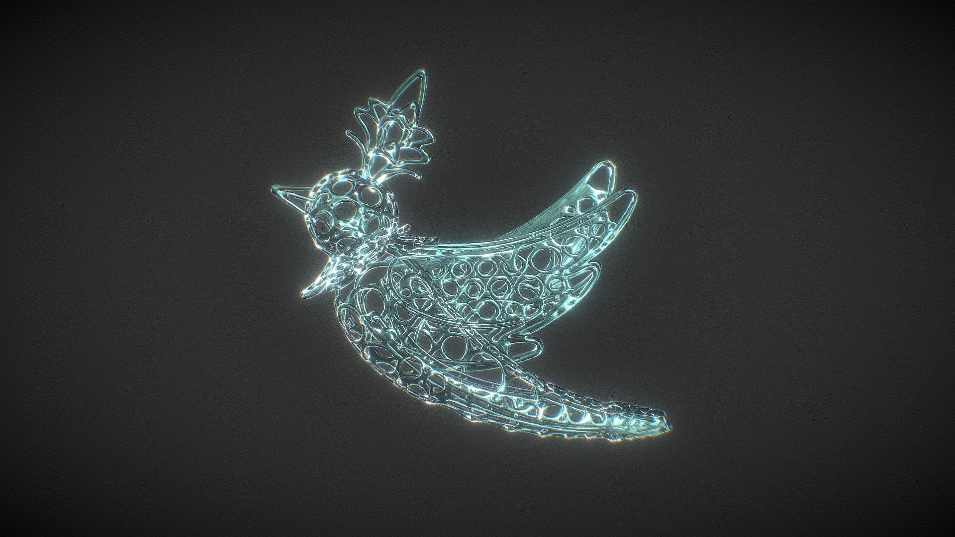 OLTREFRONTIERA Wireframe closed wings - 3D model by matteocitterio.it ...