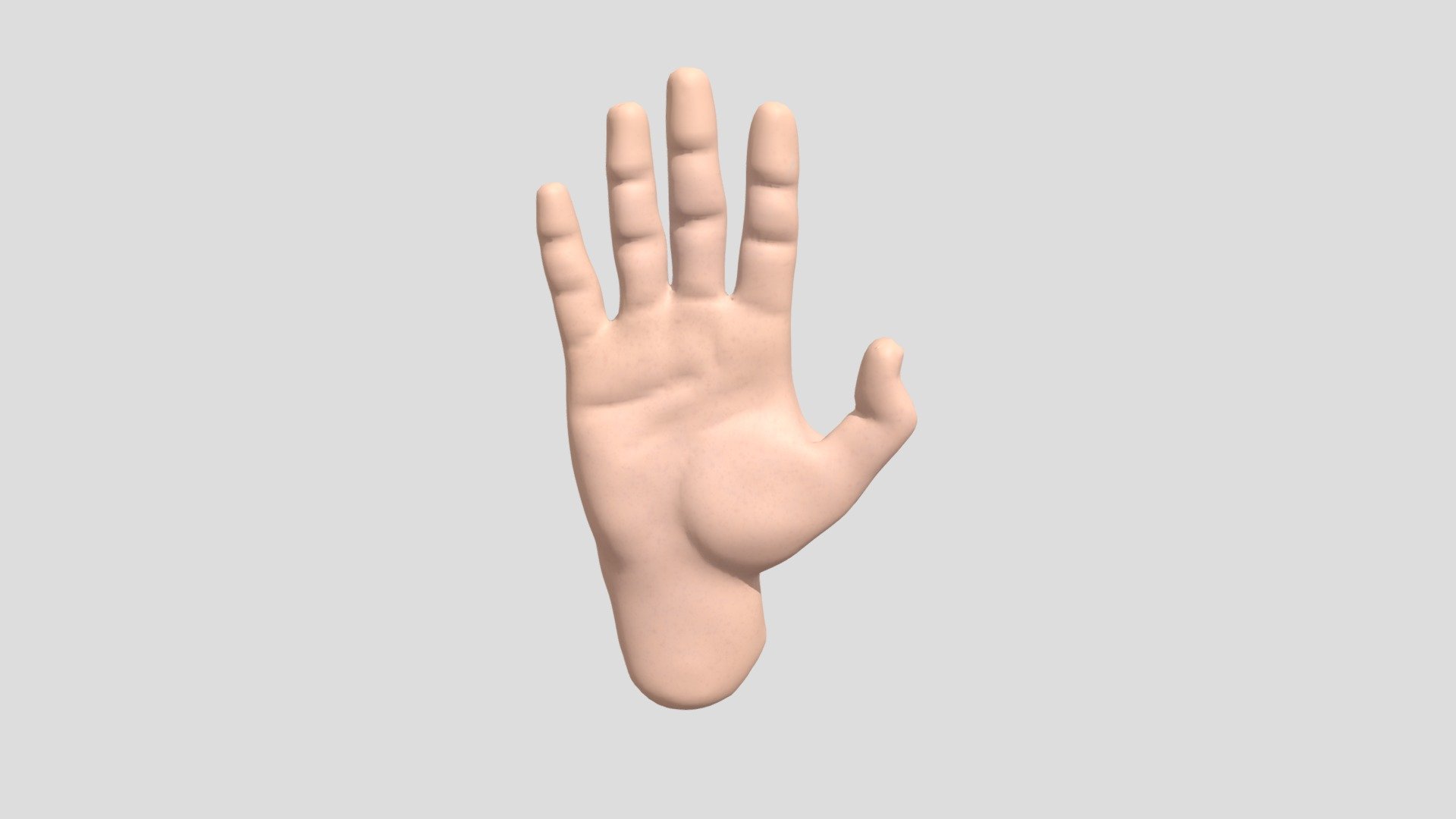 Low Poly Hand