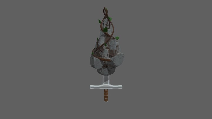 Swordtember2023 Day 9 : Excalibur. 3D Model