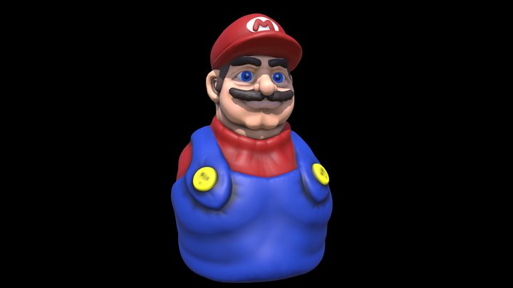 Mario: After the Golden Days - Concept 3D Model