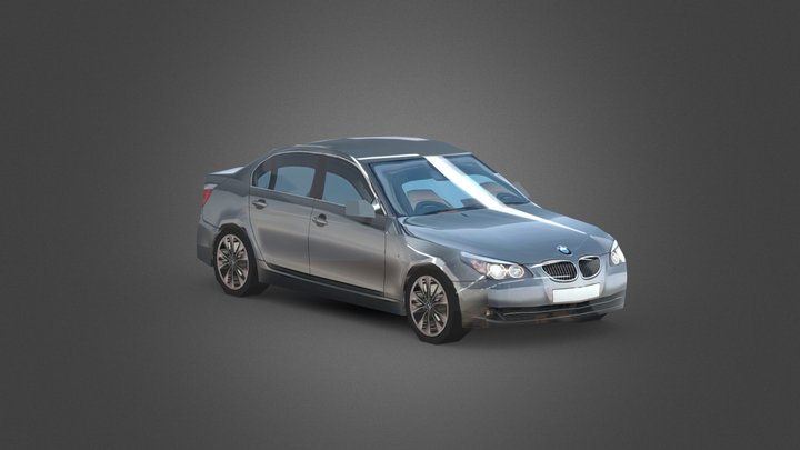 2008 BMW 530i (E60) 3D Model