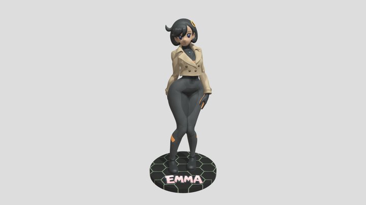 Pokemon Emma Thick Model (Download Here) 3D Model