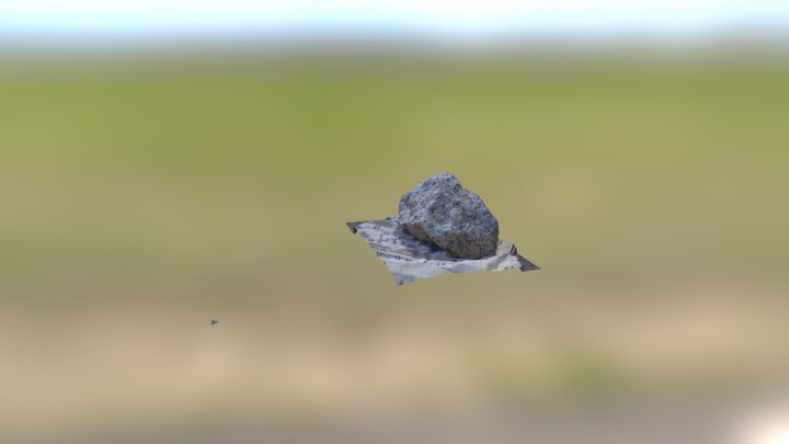 First 3D Model of  Granite from California 3D Model
