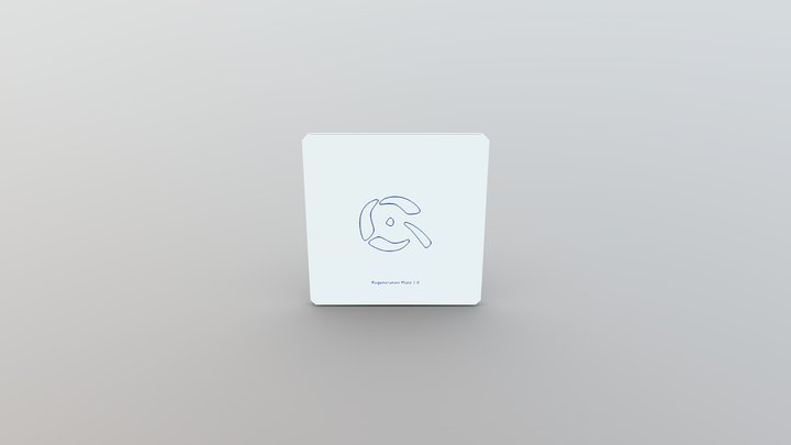 04.Regeneration Plate 3D Model