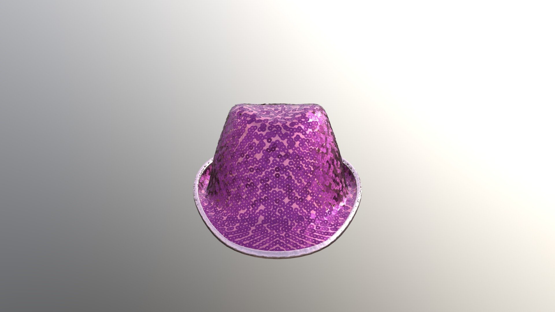 glittering hat - 3D model by harrychen [8f9d5b6] - Sketchfab