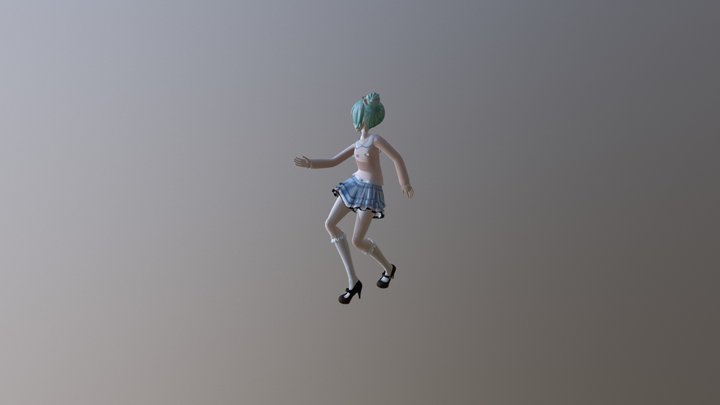 3D Dance 3D Model