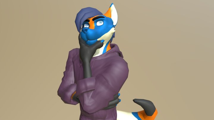 Newbie creates character 3D Model